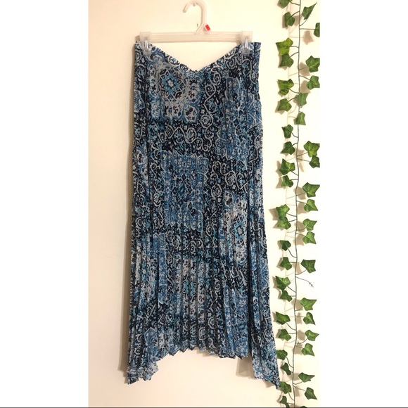 Free People Diamond Heart Pleated Skirt - Picture 6 of 11